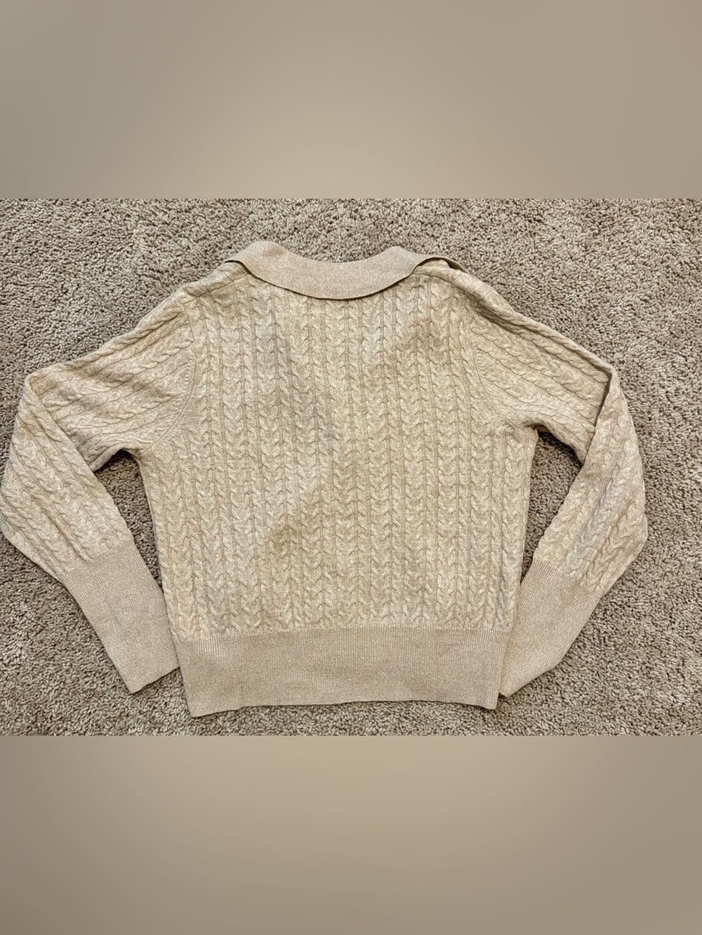 Spartina 449 Toni Cardigan Oat - Picture 7 of 7